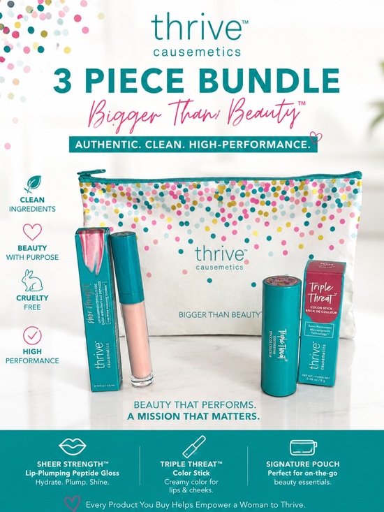 thrive causemetics Other - NWT/NIB Thrive Causemetics Beauty Bundle - Makeup Pouch FREE With Purchase!